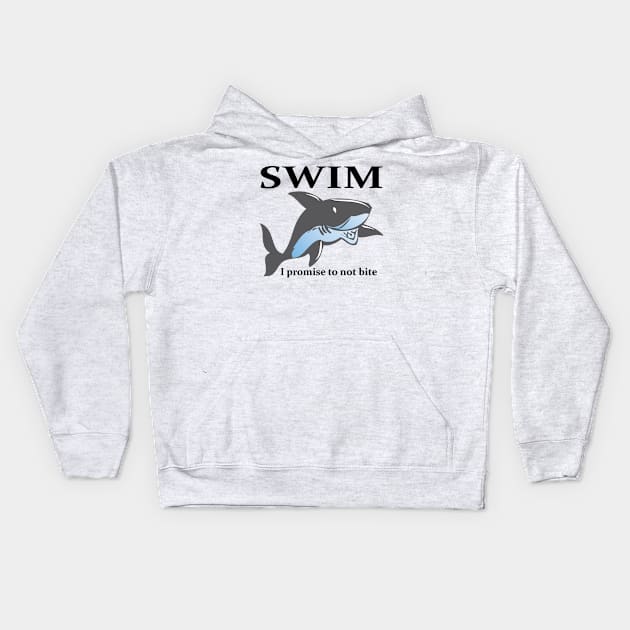 swim Kids Hoodie by carolyncrosby37